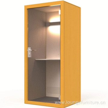 Soundproof Booth Acoustic Meeting Pod High Tech Glass